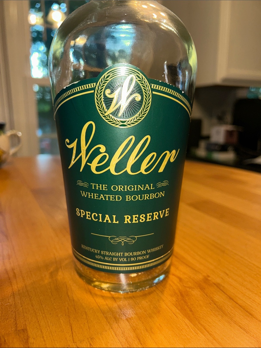 Weller Green Label Bottle 1L